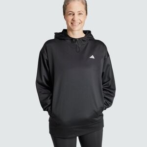 Adidas Aeroready Game And Go Fleece Hoodie Womens Size Large New With Tags